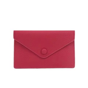 Minimalistisch Kiezelpatroon Premium Koe Lederen Designer Damesportemonnee Echt Lederen Portemonnee Kaarthouder - Product Image 5