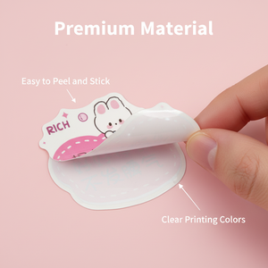 High-quality PVC outdoor vinyl stickers, custom logo printing holographic, waterproof, cartoon, personalized craftsmanship. - Product Image 5