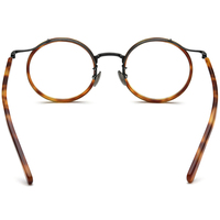 Monture de lunettes Borregls en acétate et titane pour femmes, nouvelle collection 2022, monture ronde, lunettes optiques pour hommes, pour petits visages 185676