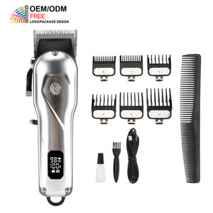 प्रोटेक कस्टम बार्बर सैलून पेशेवर हेयरकट मशीन कॉर्लेस हेयर ट्रिमर पेशेवर बाल क्लिपर - Product Image 1