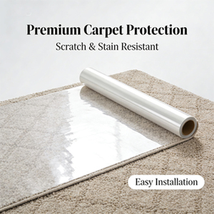 Película Protectora de Polietileno (PE) de Alta Resistencia, Anti-Rasgaduras, Anti-Arañazos, Cubierta Temporal para Pisos, Escaleras y Alfombras del Hogar - Product Image 2