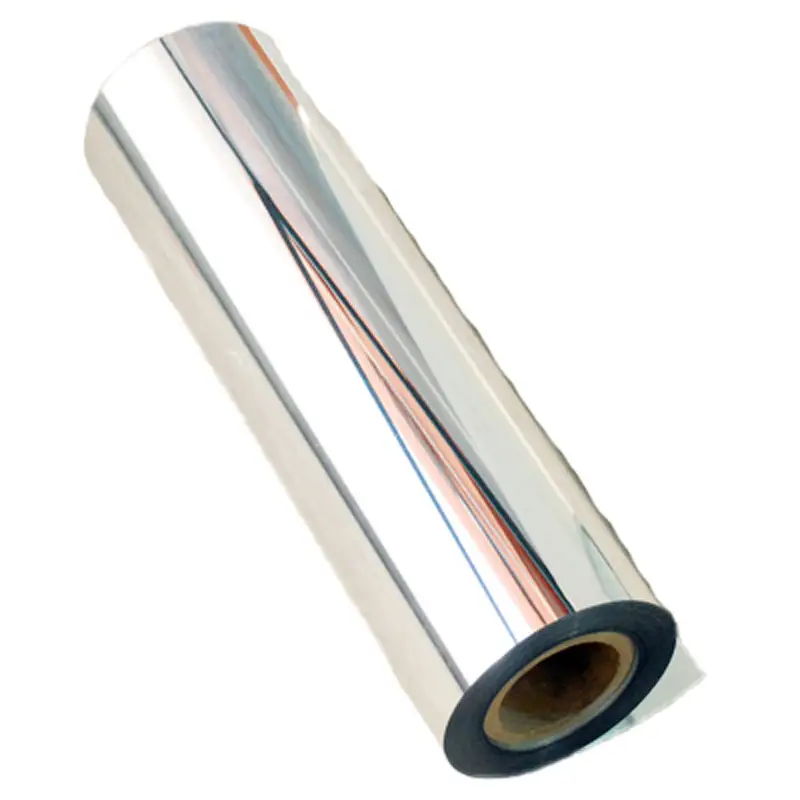 Film Mylar Metalized Aluminium Reflektif Mylar untuk Pengemasan dan Laminating