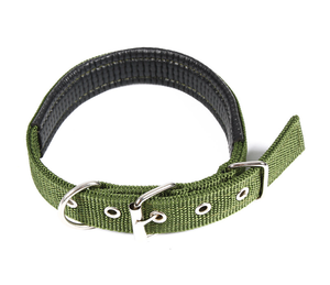 Venta al por mayor de espuma suave personalizada en blanco ajustable de nailon collares para perros a granel - Product Image 5