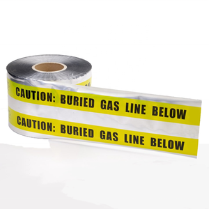 Ruban adhésif d'avertissement en aluminium détectable de haute qualité pour l'avertissement des câbles et des pipelines souterrains - Product Image 3
