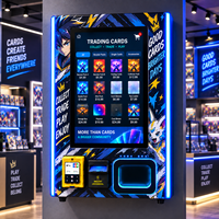 Distributeur automatique de cartes à collectionner mural à écran tactile de 32 pouces pour les paquets de cartes TCG et les objets de collection