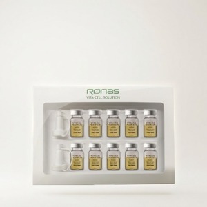 ชุดผลิตภัณฑ์ดูแลผิวหน้าจากเกาหลี เซรั่มต่อต้านริ้วรอย RONAS VITA CELL SOLUTION เซรั่มเพิ่มความกระจ่างใส เซรั่มวิตามินซี RONAS VITA CELL SOLUTION - Product Image 1