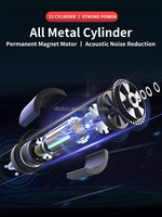 Pompe à Air Intelligente Mini Gonfleur à Pression des Pneus Arrêt Automatique Batterie Rechargeable Voiture 12v portable Compresseur de Pneu Gonfleur