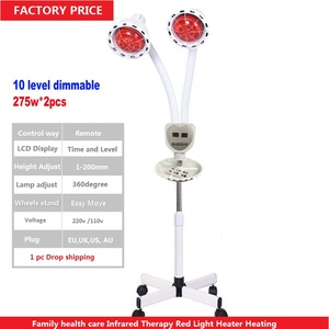 Calentador de Doble Cabezal con Lámpara de Terapia Infrarroja para Salón de Belleza y Fisioterapia con Luz Roja - Product Image 1