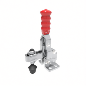 Metric Vertical Locking <b>Right</b> <b>Angle</b> <b>Clamp</b> Aluminum Flat Base 90 Kg Load Capacity Industrial Clamping System - Product Image 2