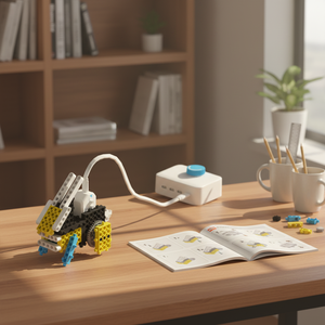 My Robot Time Blocchi di Costruzione Programmabili per Bambini - Set STEM Compatibile <span class=keywords><strong>LEGO</strong></span> Senza Codice - Product Image 5