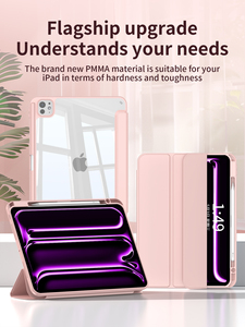 Étui pour Nouvel <span class=keywords><strong>iPad</strong></span> 9,7 Pouces 2018/2017, Étui Intelligent avec <span class=keywords><strong>Coque</strong></span> Arrière en TPU Souple pour <span class=keywords><strong>Apple</strong></span> <span class=keywords><strong>iPad</strong></span> 5ème/6ème Génération - Product Image 4