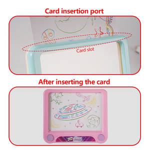 กระดานวาดภาพสำหรับเด็กกระดานวาดภาพ<span class=keywords><strong>แบบ</strong></span>เรืองแสงสำหรับเด็กกระดานวาดภาพ3D ของเล่นเพื่อการศึกษาสำหรับเด็ก - Product Image 6
