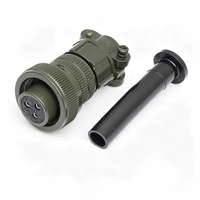 Connecteur circulaire MIL DTL 5015 MS 3106A14S 7 MS3108A14S 7 MS3102A14S 7, fiche et prise aviation 3 broches