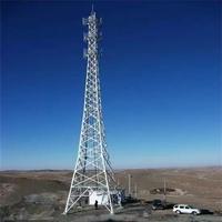 Tour Galvanisée Autoportante pour Antenne de Communication Réseau Mesh Internet Sans Fil