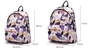 Mochila de mujer con logotipo personalizado con impresión por sublimación, bolsa escolar y de viaje promocional barata para campaña publicitaria - Product Image 5