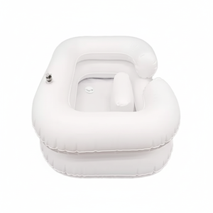 Bassin de shampooing gonflable en PVC écologique, sur mesure pour les patients et les personnes âgées - Product Image 1