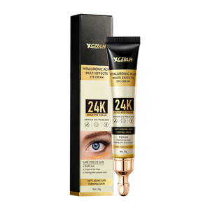 <span class=keywords><strong>Crema</strong></span> Contorno <span class=keywords><strong>de</strong></span> Ojos OEM/ODM con Ácido Hialurónico Orgánico y Colágeno, Reafirmante, Antienvejecimiento, Vitamina C, Hidratante y Nutritiva para Ojos Oscuros - Product Image 4