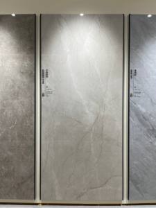 Baldosas de cerámica Salones Pared de <span class=keywords><strong>piedra</strong></span> Azulejo de mármol beige 1200*2700*9mm Losas de <span class=keywords><strong>piedra</strong></span> sinterizada pulida de porcelana para exteriores e interiores - Product Image 3