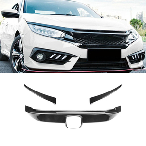 Cadre de calandre avant de voiture, couverture de calandre, décoration pour Honda Civic 10ème génération, kit carrosserie, accessoires auto - Product Image 2