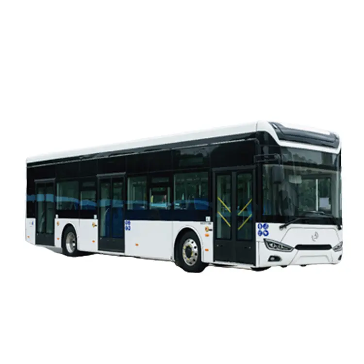 Nuevo autobús de lujo 70 km/h 39 + 2 asientos plegables pintura importada autobús de pasajeros sin emisiones