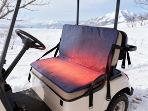 Cojín Multifuncional de 24V con Calefacción por Infrarrojos Lejanos para Asiento de Carro de Golf, Temperatura Ajustable, Impermeable, para Carro de Golf, RV, Patio y Exteriores - Product Image 4
