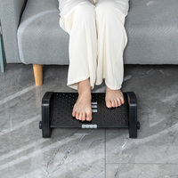Ayarlanabilir ev ofis plastik altında masa ayak dışkı Footrest