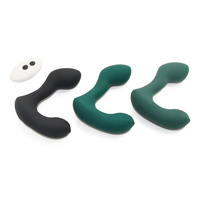 Wosilicone Nouveau Masseur de Prostate à Télécommande Électrique pour Homme, Étanche IPX7, 2+8 Fréquences de Vibration, Jouet Sexuel