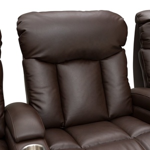 <span class=keywords><strong>Accoudoir</strong></span> de canapé inclinable électrique en cuir avec porte-gobelet, confortable, 3 pièces - Product Image 6