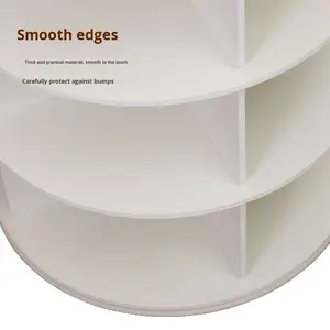 <span class=keywords><strong>ชั้น</strong></span><span class=keywords><strong>วาง</strong></span><span class=keywords><strong>รองเท้า</strong></span>แบบหมุนได้หลาย<span class=keywords><strong>ชั้น</strong></span> 360 องศา <span class=keywords><strong>ชั้น</strong></span><span class=keywords><strong>วาง</strong></span>ของพลาสติกสำหรับจัดเก็บหนังสือ เหมาะสำหรับทางเข้าบ้านหรือ<span class=keywords><strong>นักเรียน</strong></span> - Product Image 5