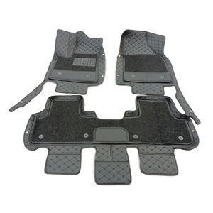 Tapis de voiture en cuir personnalisés de luxe avec LOGO, imperméables, cousus à la main pour HIGHLANDER <span class=keywords><strong>2018</strong></span> - Product Image 1