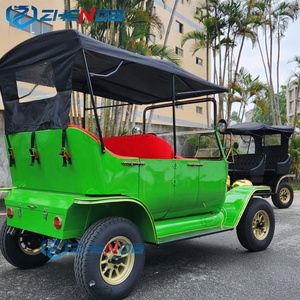 รถคลาสสิกไฟฟ้าเที่ยวชมสถานที่แบบเปิดประทุนแบบคลาสสิก - Product Image 3