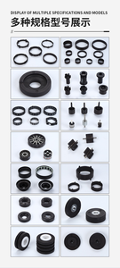 מפעל ישיר לספק רב-מוטות הזרקת יצוק מגנטים חיתוך קבוע כיפוף pa6 כיתה מאוורר - Product Image 5