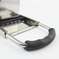 Râpe Surface Drain Acier Inoxydable Multifonctionnel Crevettes Froides Cuillère Fendue Surface Râpe Fruits et Légumes Rabot