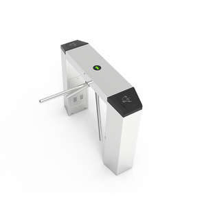 Tourniquet trépied de sécurité à passage rapide pour contrôle d'accès, avec lecteur de carte RFID et fonction automatique complète - Product Image 1