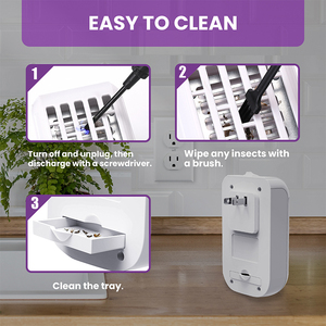 Cho daoyoung mini trong nhà điện tử côn trùng muỗi Killer Đèn xách tay bẫy <span class=keywords><strong>Zapper</strong></span> cho ngoài trời trang trại & nhà bếp sử dụng - Product Image 5