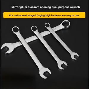 Đánh Bóng Gương Kết Thúc 6-32Mm Metric Kết Hợp Cờ Lê Mở End Cờ Lê Thép Carbon Cho Tự Động Sửa Chữa Cơ Khí OEM - Product Image 5