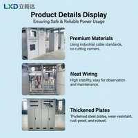 LXD-012 Kotak Kabinet Distribusi Switchgear Tegangan Rendah IP55 Panel 12 Soket untuk Kontrol Daya Industri