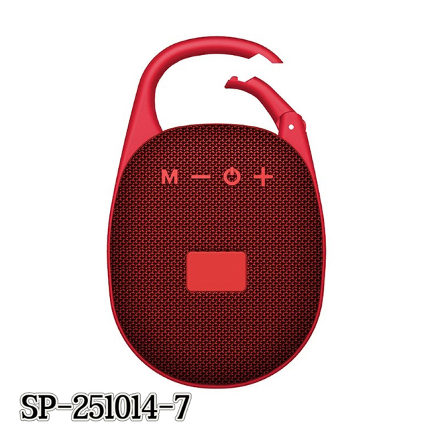 Portable Bluetooth Speaker SP - 251014 - 7, Mini Wireless Outdoor Speaker with Hook