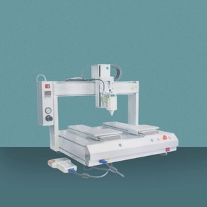 Machine de distribution de colle visuelle partielle de bureau pour le dosage par capteur automobile - Product Image 5