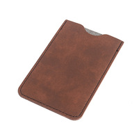 Pemegang Kartu Nama Logo Kustom Kulit Bisnis Mewah Kredit Id Card Case Rfid Magnetik Dompet Grosir