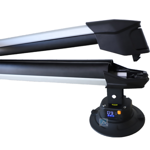 Portaesquís para Techo de Coche con Ventosa de Vacío Bloqueable, Capacidad de 180-200 kg para 4 Pares de Esquís - Product Image 6