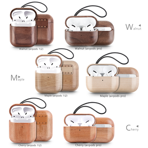 Nouveauté Étui en bois de haute qualité pour AirPods Pro <span class=keywords><strong>2</strong></span> Étuis Fabricant d'étuis pour Airpods 1 <span class=keywords><strong>2</strong></span> <span class=keywords><strong>3</strong></span> 4 - Product Image 4