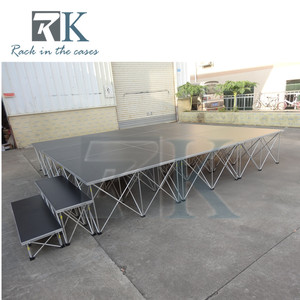 Heavy Duty Stage Platform Aluminum Smart Stage Portable Stage <b>Kit</b> Mobile Stage Platform for Wedding Events - Product Image 4