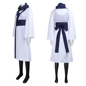 Costume de cosplay féminin Ryoumen Sukuna blanc et bleu marine pour convention de jeu printemps 2026 - Product Image 3