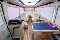 Rideaux électriques pour fourgonnette VIP, autocar, caravane de luxe pour Mercedes Sprinter Vito V Class Toyota Coaster Hiace