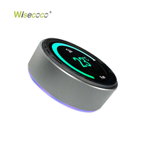 Wisecoco Pantalla OLED de 1.4 Pulgadas con Resolución de 466*466, Perilla Codificadora AMOLED, Pantalla UART Inalámbrica, Control Inteligente, Perilla Táctil Inteligente
