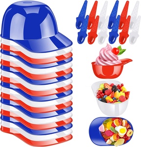Bols de casque personnalisés pour enfants, casque de Baseball, bols de collation de crème glacée, Mini bols de chapeau, tasses à puces pour enfants pour fournitures de fête 8 oz - Product Image 4