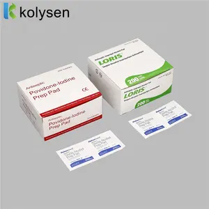 Printed Plain Customized Coated Medical Sterile Aluminum Foil Laminated Paper Price For Alcohol Prep Pad