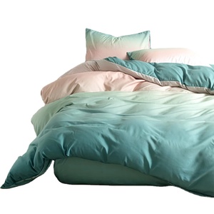 Dernier design, ensemble de literie <span class=keywords><strong>AIMEE</strong></span> 100% polyester, confortable, résistant aux plis, 4 pièces, drap plat, couleur dégradée moderne imprimée - Product Image 1