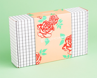 Boîtes cadeaux personnalisées pour vêtements, en carton recyclé, certifiées ISO, pour l'e-commerce, emballages en carton ondulé pour cosmétiques
